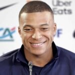Credit: France star Kylian Mbappe during a news conference in Longeville-les-Metz on Tuesday ahead of the national team's friendly against Luxembourg. | AFP-JIJI