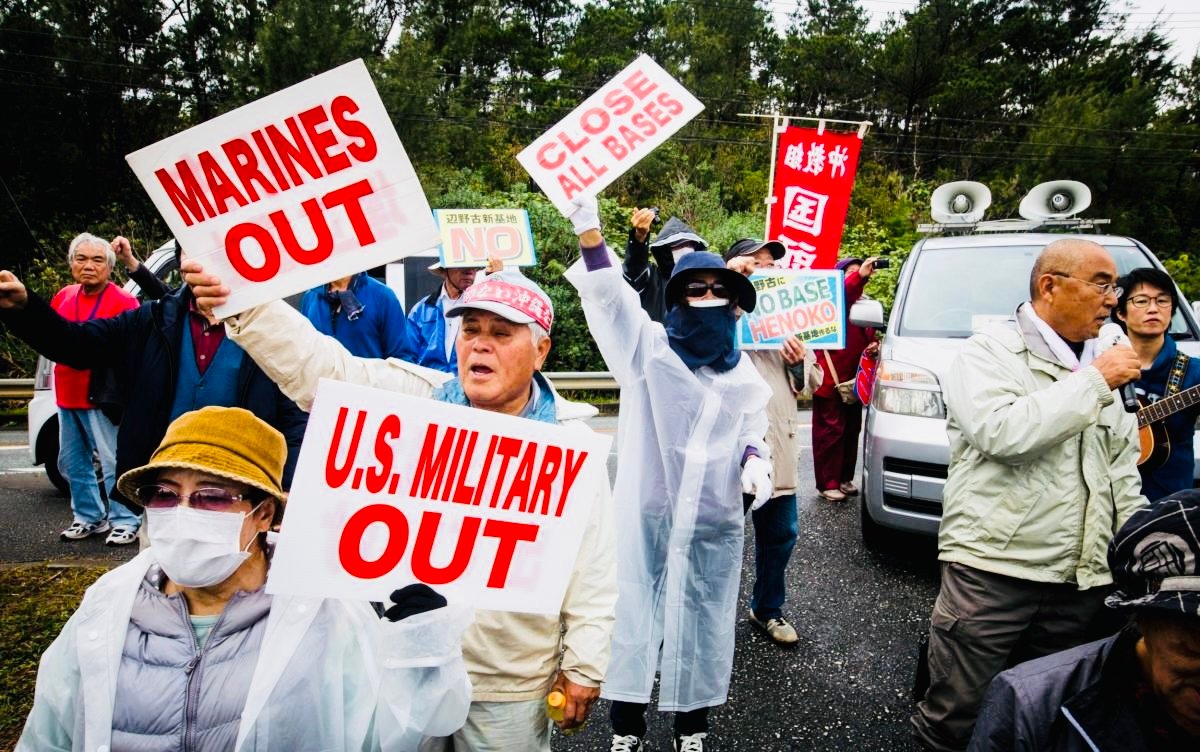 Japanese Protesters