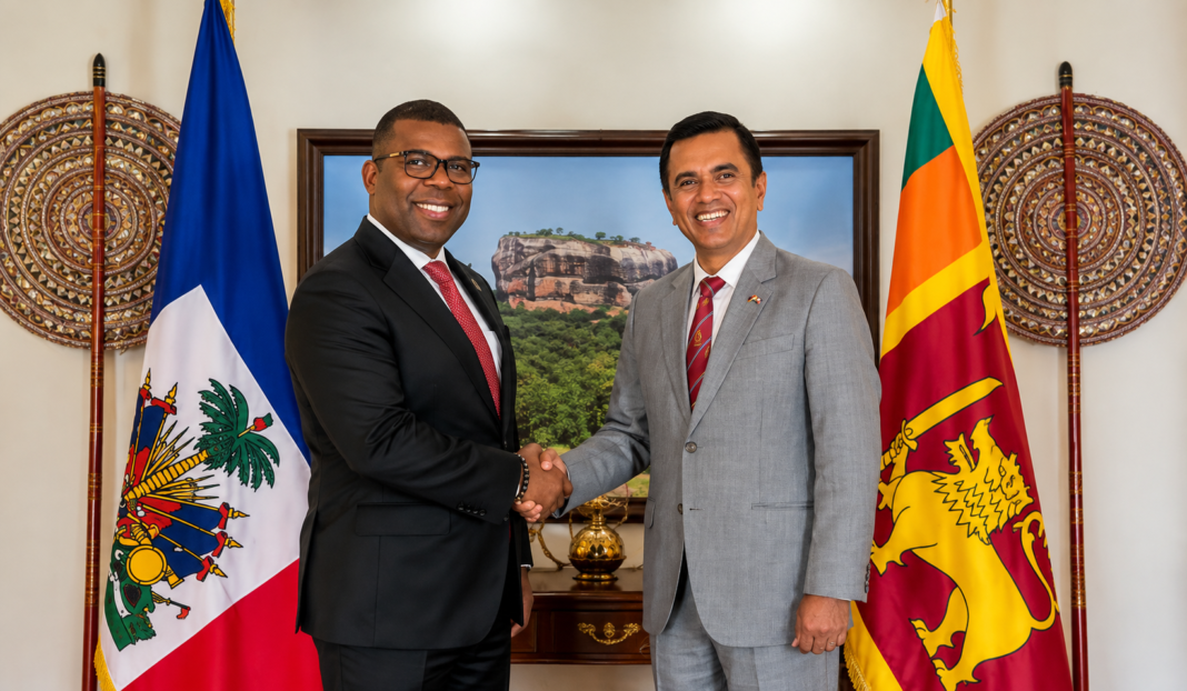 Haiti and Sri Lanka Seek Stronger Cooperation on Security, Peace and Global South Partnerships Haiti and Sri Lanka Seek Stronger Cooperation on Security, Peace and Global South Partnerships