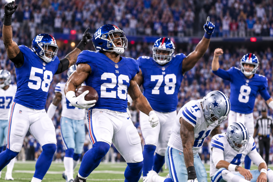 Giants Open 2026 Season With Statement Win Over Cowboys Giants Open 2026 Season With Statement Win Over Cowboys