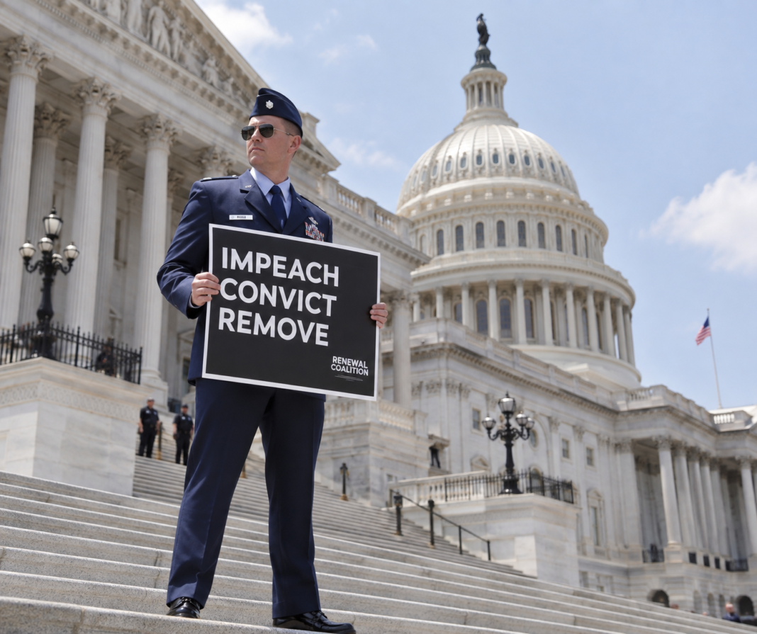 Air Force Major Who Called for Trump’s Impeachment Seeks Lesser Court-Martial as Military Case Moves Forward Air Force Major Who Called for Trump’s Impeachment Seeks Lesser Court-Martial as Military Case Moves Forward